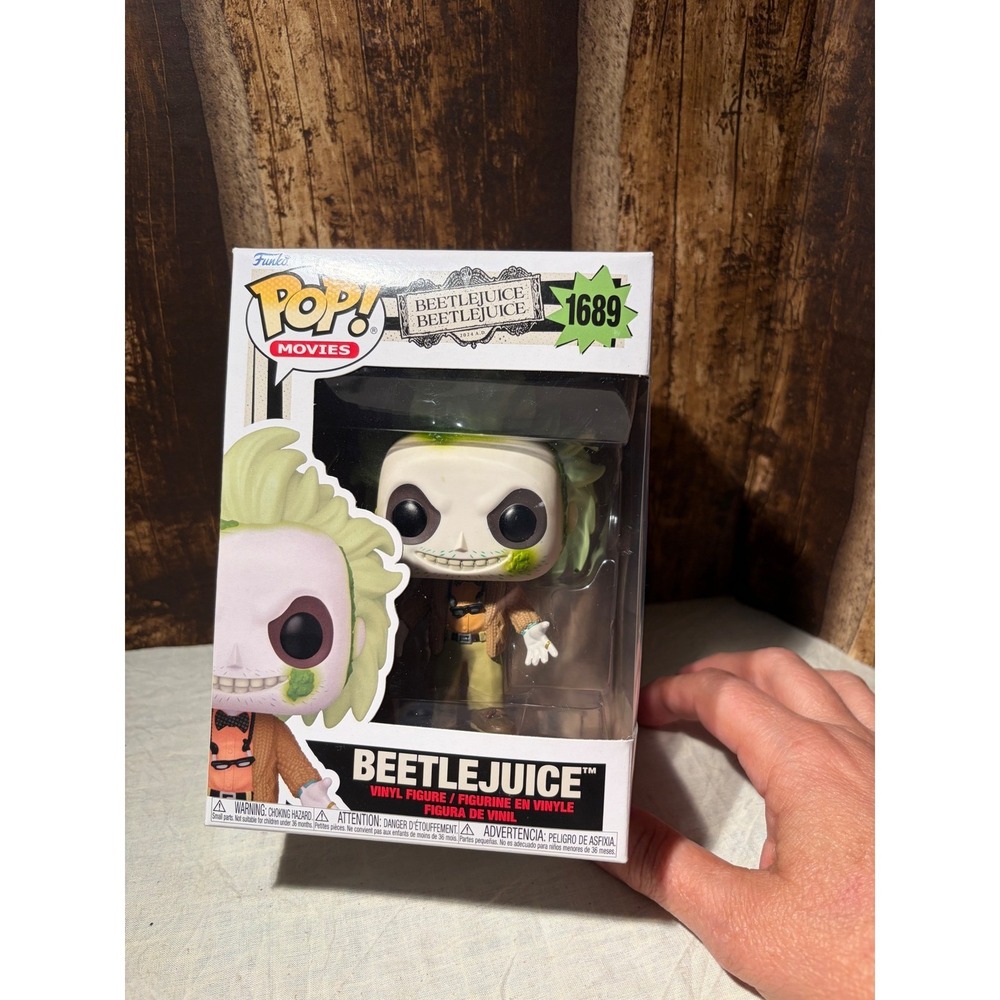 Funko Pop Movies Beetlejuice Beetlejuice 1689 Vinyl Figure New